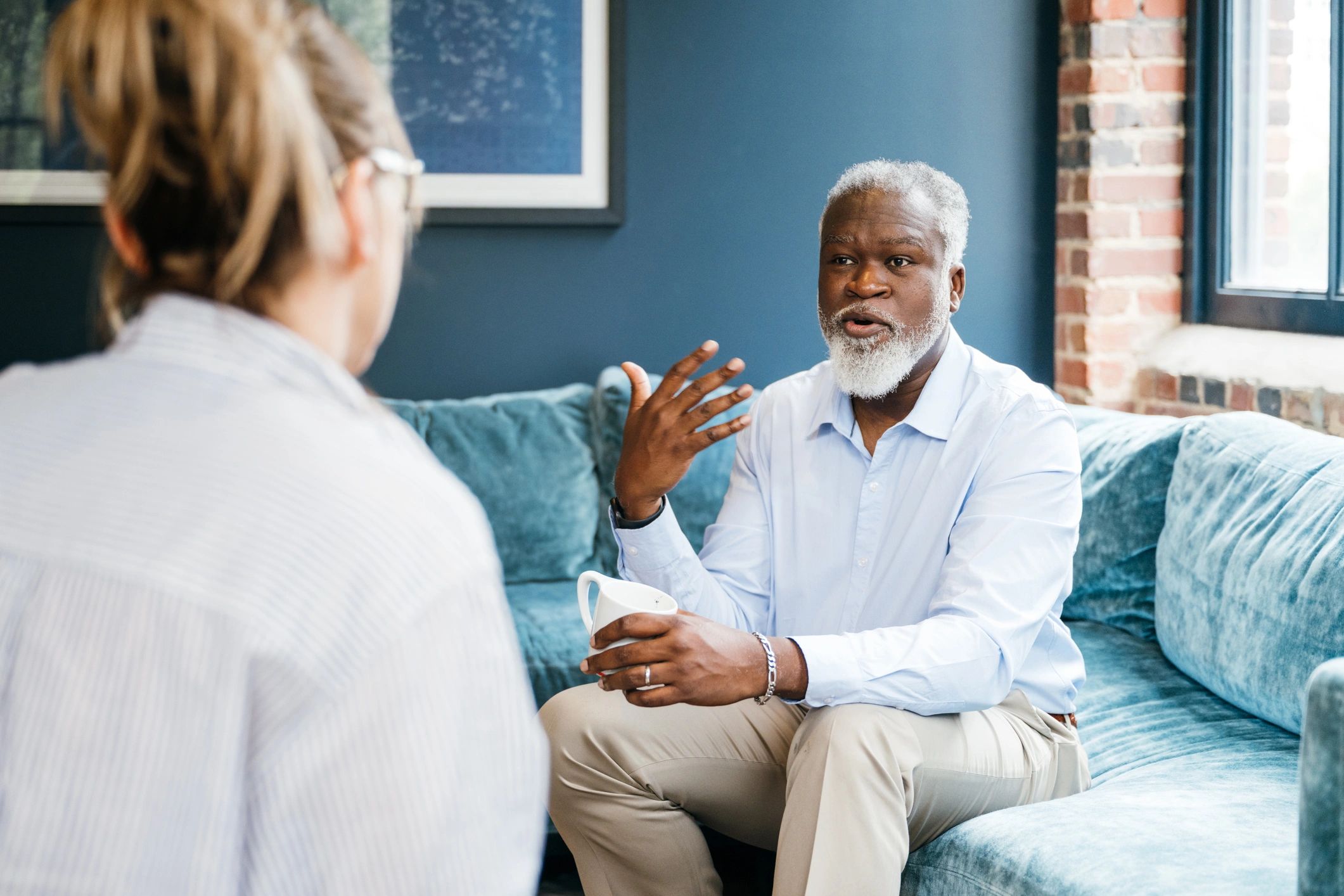 Counselling session - open talk counselling